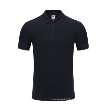 Polo Polo Polo Solid Polo pour hommes